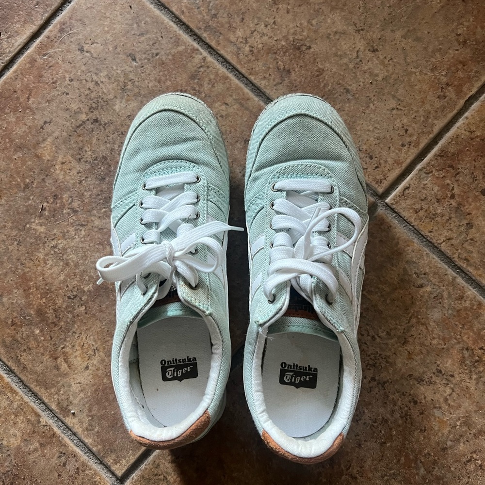 Onitsuka Tiger by Asics Mint Green Sneakers